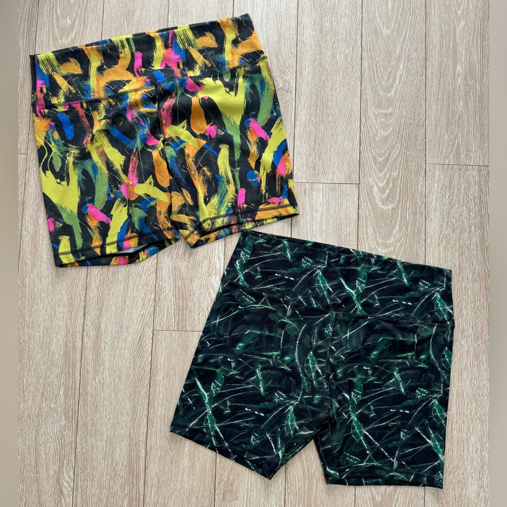 2 Pairs of Lululemon Bike Shorts